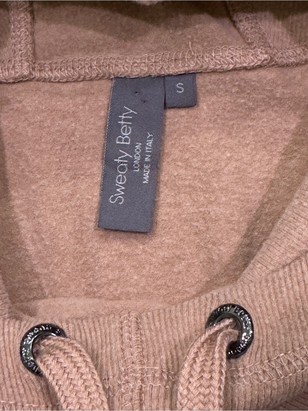 Sweaty Betty Escape Luxe Fleece Hoodie Pullover – Dusty Rose – Size Small - Picture 3 of 8